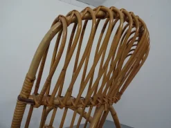 Pamono Mid-Century Italian Bamboo Rocking Chair, 1950s Outlet
