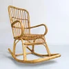 Pamono Mid-Century Italian Bamboo Rocking Chair attributed to Franco Albini Discount