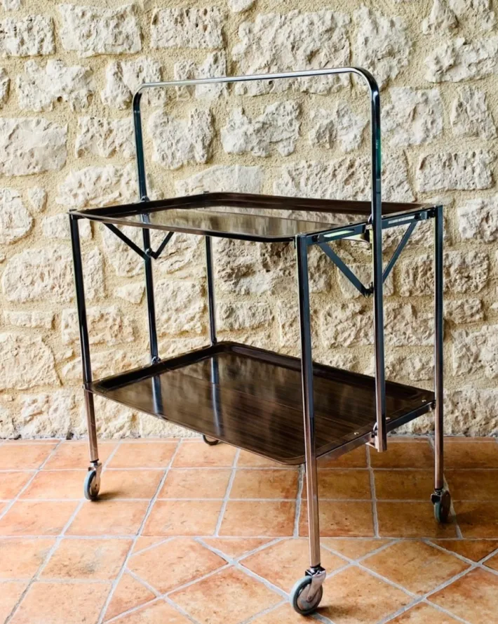 Pamono Mid-Century Italian Bar Cart by Speedy New