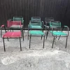 Pamono Mid-Century Italian Bar Chairs, 1960s, Set of 6