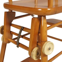 Pamono Mid-Century Italian Beech Children's Highchair, 1960s Clearance