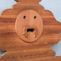 Pamono Mid-Century Italian Bocca Della Verità Bed by Mario Ceroli for Poltronova Clearance