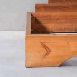 Pamono Mid-Century Italian Bocca Della Verità Bed by Mario Ceroli for Poltronova Clearance