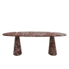 Pamono Mid-Century Italian Console Table in Red Marble by Angelo Mangiarotti for Skipper, 1970s Best