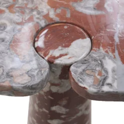 Pamono Mid-Century Italian Console Table in Red Marble by Angelo Mangiarotti for Skipper, 1970s Best