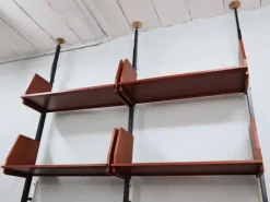 Pamono Mid-Century Italian Modular Wall Unit with Folding Desk, 1950s Outlet