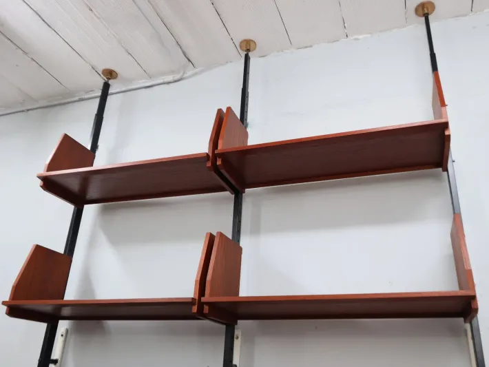 Pamono Mid-Century Italian Modular Wall Unit with Folding Desk, 1950s Outlet