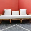 Pamono Mid-Century Italian Rattan and Bamboo Sofa, 1960s Hot