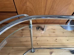 Pamono Mid-Century Italian Riki T52 Serving Trolley from Gallotti & Radice New