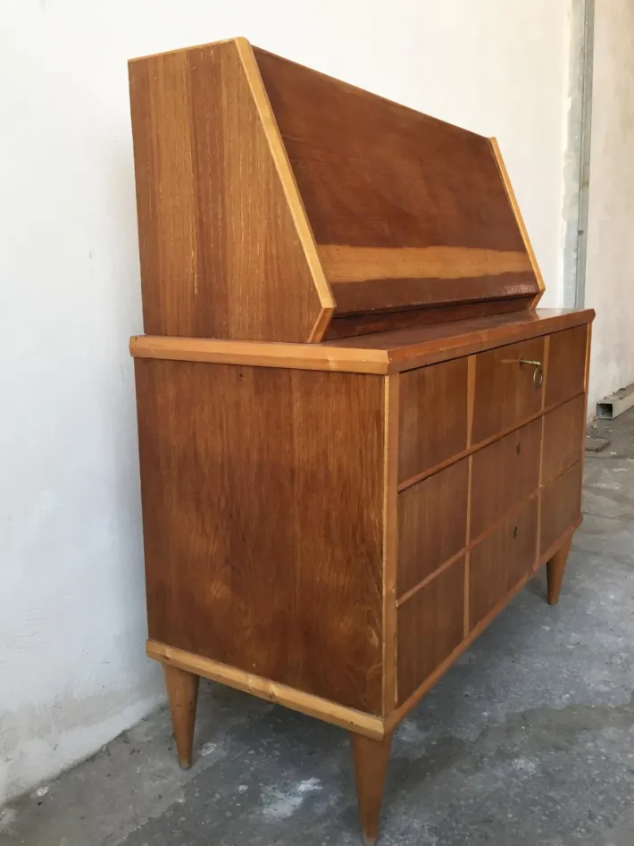 Pamono Mid-Century Italian Secretaire Hot