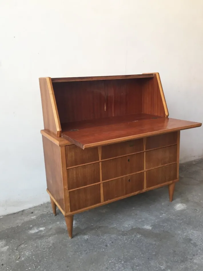 Pamono Mid-Century Italian Secretaire Hot