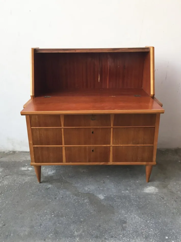 Pamono Mid-Century Italian Secretaire Hot