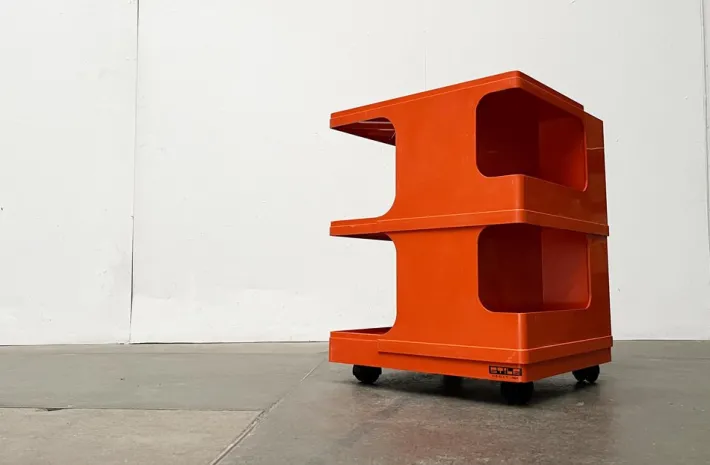 Pamono Mid-Century Italian Space Age Bar Trolley or Side Table by Giovanni Pelis for Stile Neolt, 1960s Best