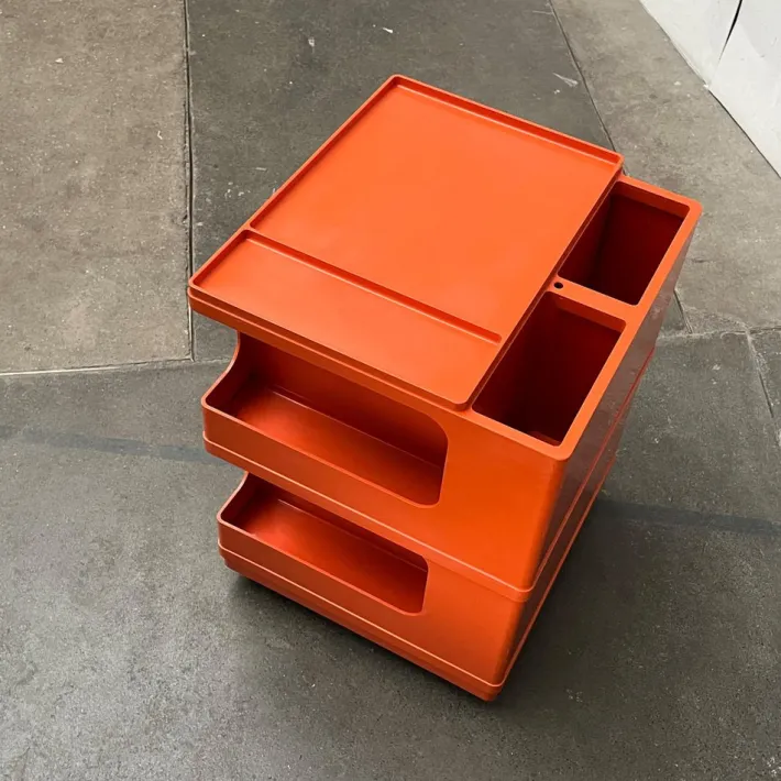 Pamono Mid-Century Italian Space Age Bar Trolley or Side Table by Giovanni Pelis for Stile Neolt, 1960s Best