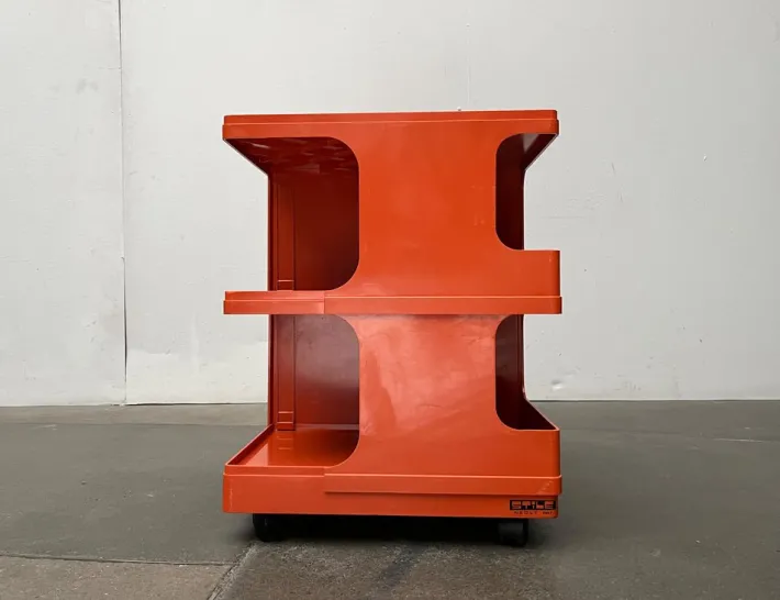 Pamono Mid-Century Italian Space Age Bar Trolley or Side Table by Giovanni Pelis for Stile Neolt, 1960s Best