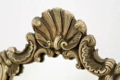 Pamono Mid-Century Italian Vanity Dressing Table with Mirror in Bronze with Angels, 1950s Best