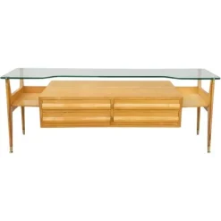 Pamono Mid-Century Italian Wooden Chest of Drawers, 1950s Hot