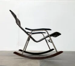 Pamono Mid-Century Japanese Space Age Folding Rocking Chair by Takeshi Nii, 1960s Best