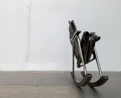 Pamono Mid-Century Japanese Space Age Folding Rocking Chair by Takeshi Nii, 1960s Best