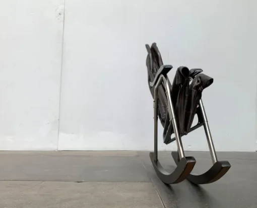 Pamono Mid-Century Japanese Space Age Folding Rocking Chair by Takeshi Nii, 1960s Best