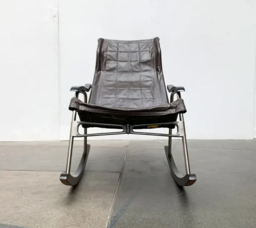Pamono Mid-Century Japanese Space Age Folding Rocking Chair by Takeshi Nii, 1960s Best