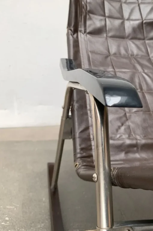 Pamono Mid-Century Japanese Space Age Folding Rocking Chair by Takeshi Nii, 1960s Best