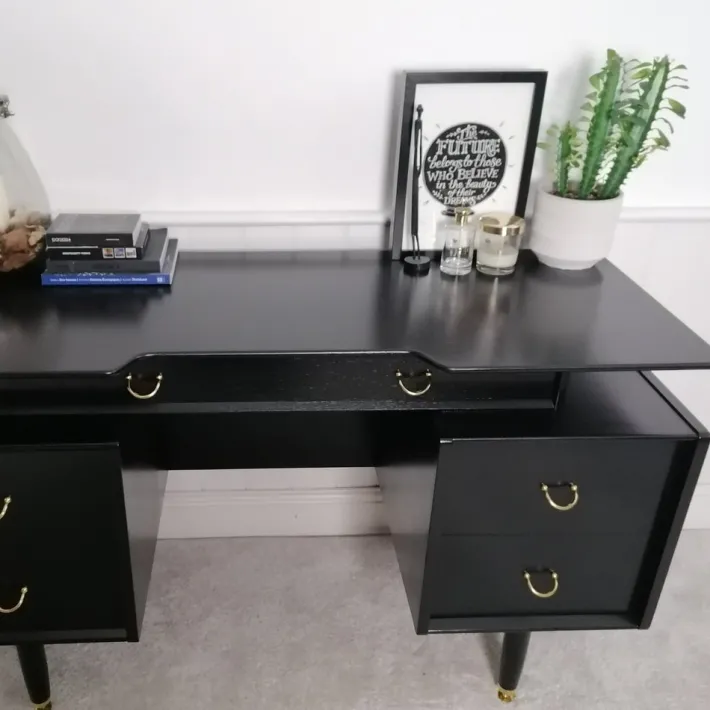 Pamono Mid-Century Librenza Dressing Table by E Gomme for G-Plan Black, 1950s Outlet