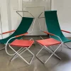 Pamono Mid-Century Lido Sun Lounge Chairs by Battista and Gino Giudici, Italy, 1950s, Set of 4 Clearance