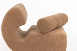 Pamono Mid-Century Lounge Chair in Cashmere Bouclé from Shumacher, Italy, 1970s Best