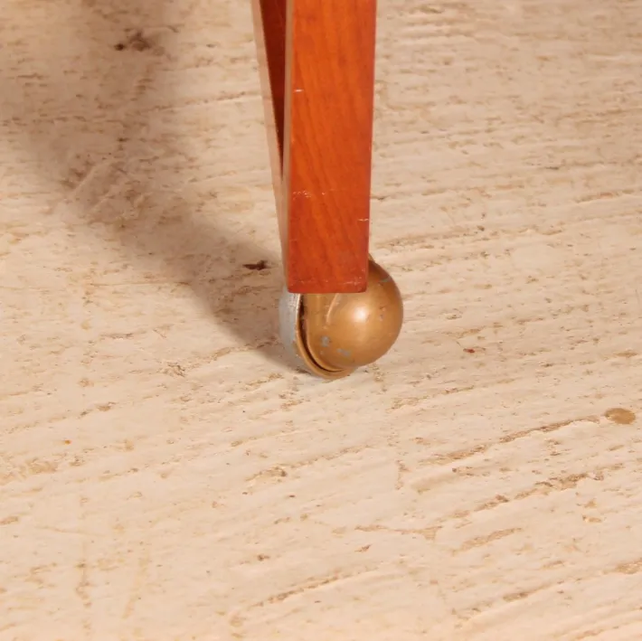 Pamono Mid-Century Metamorphic Teak Serving Trolley from White & Newton, 1960s Online