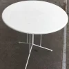 Pamono Mid-Century Minimalist German Metal Garden Table attributed to Mauser Werke Waldeck, 1960s Sale