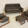 Pamono Mid-Century Model MP-163 Earth Lounge Sofa Set by Percival Lafer, 1970s, Brazil, Set of 4 Online