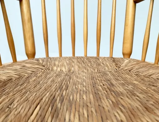 Pamono Mid-Century Model WK-S 7 Beech Rocking Chair by Arno Lambrecht for Wk Möbel, 1950s Sale