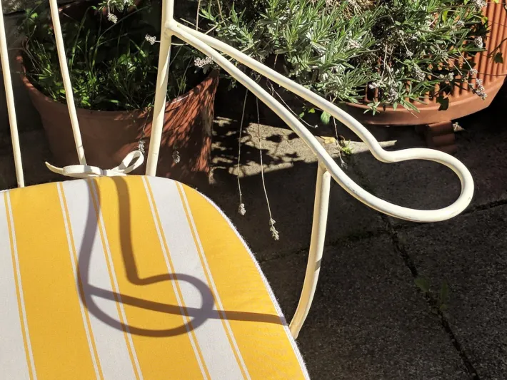 Pamono Mid-Century Modern Austrian Wrought Iron Garden Seating Set by Karasek & Co, 1950s, Set of 2 Online