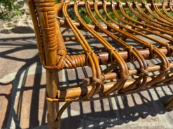 Pamono Midcentury Modern Bamboo Rattan Sofa Set, 1960s, Set of 6