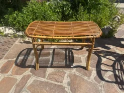 Pamono Midcentury Modern Bamboo Rattan Sofa Set, 1960s, Set of 6