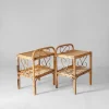 Pamono Mid-Century Modern Bamboo Side Tables, Italy, 1960s, Set of 2 Hot