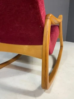 Pamono Mid-Century Modern Bentwood Rocking Chair by Ton, Czechoslovakia, 1960s Online