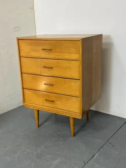 Pamono Mid-Century Modern Birch Chest of Drawers by Cees Braakman, 1950s Clearance