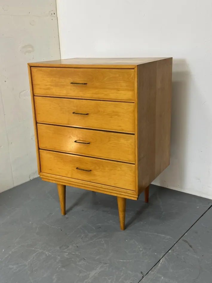 Pamono Mid-Century Modern Birch Chest of Drawers by Cees Braakman, 1950s Clearance