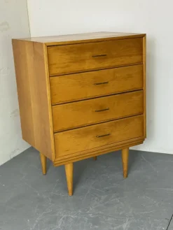 Pamono Mid-Century Modern Birch Chest of Drawers by Cees Braakman, 1950s Clearance
