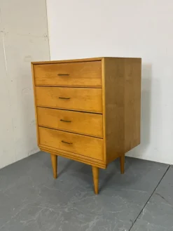 Pamono Mid-Century Modern Birch Chest of Drawers by Cees Braakman, 1950s Clearance
