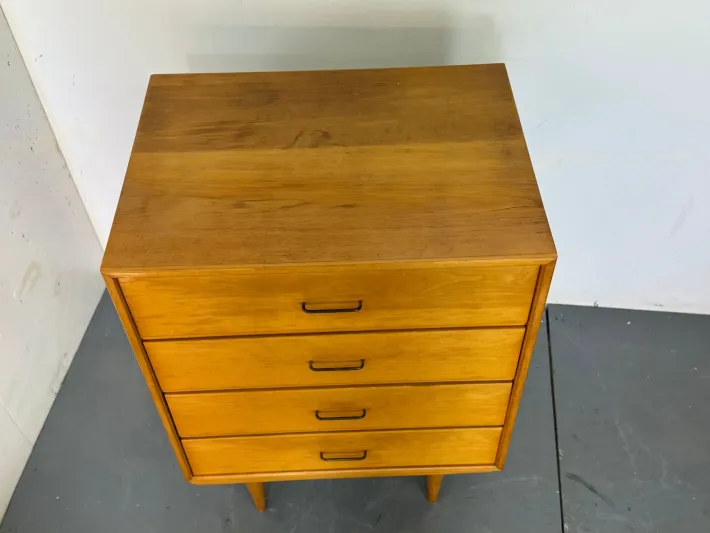 Pamono Mid-Century Modern Birch Chest of Drawers by Cees Braakman, 1950s Clearance