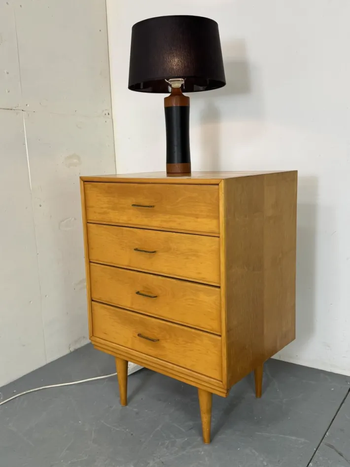 Pamono Mid-Century Modern Birch Chest of Drawers by Cees Braakman, 1950s Clearance