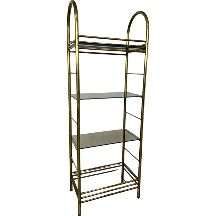 Pamono Mid-Century Modern Brass Etagere, 1970s Online