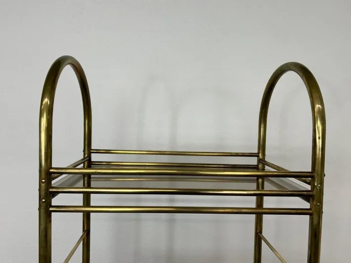 Pamono Mid-Century Modern Brass Etagere, 1970s Online