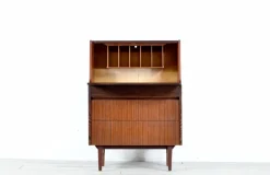 Pamono Mid-Century Modern British Teak Secretaire from Elliots of Newbury, 1960s Sale