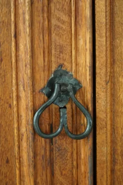 Pamono Mid-Century Modern Brutalist French Oak Sideboard, 1950s