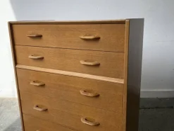 Pamono Mid-Century Modern Chest of Drawers in Oak from G-Plan, 1950s Sale