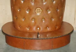 Pamono Mid-Century Modern Clad Home Cocktail Bar and Stools, Set of 3 Discount